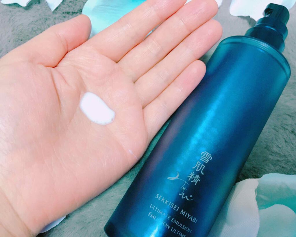 アルティメイトエマルジョン/雪肌精みやび/乳液を使ったクチコミ（1枚目）