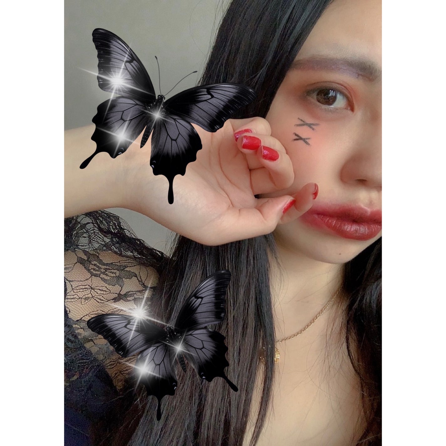 コスメコンシェルジュの日常 on LIPS 「絶対みてね👀ハロウィンメイク🎃🎃👻‼️今年は黒猫が似合いそうな..」(1枚目)