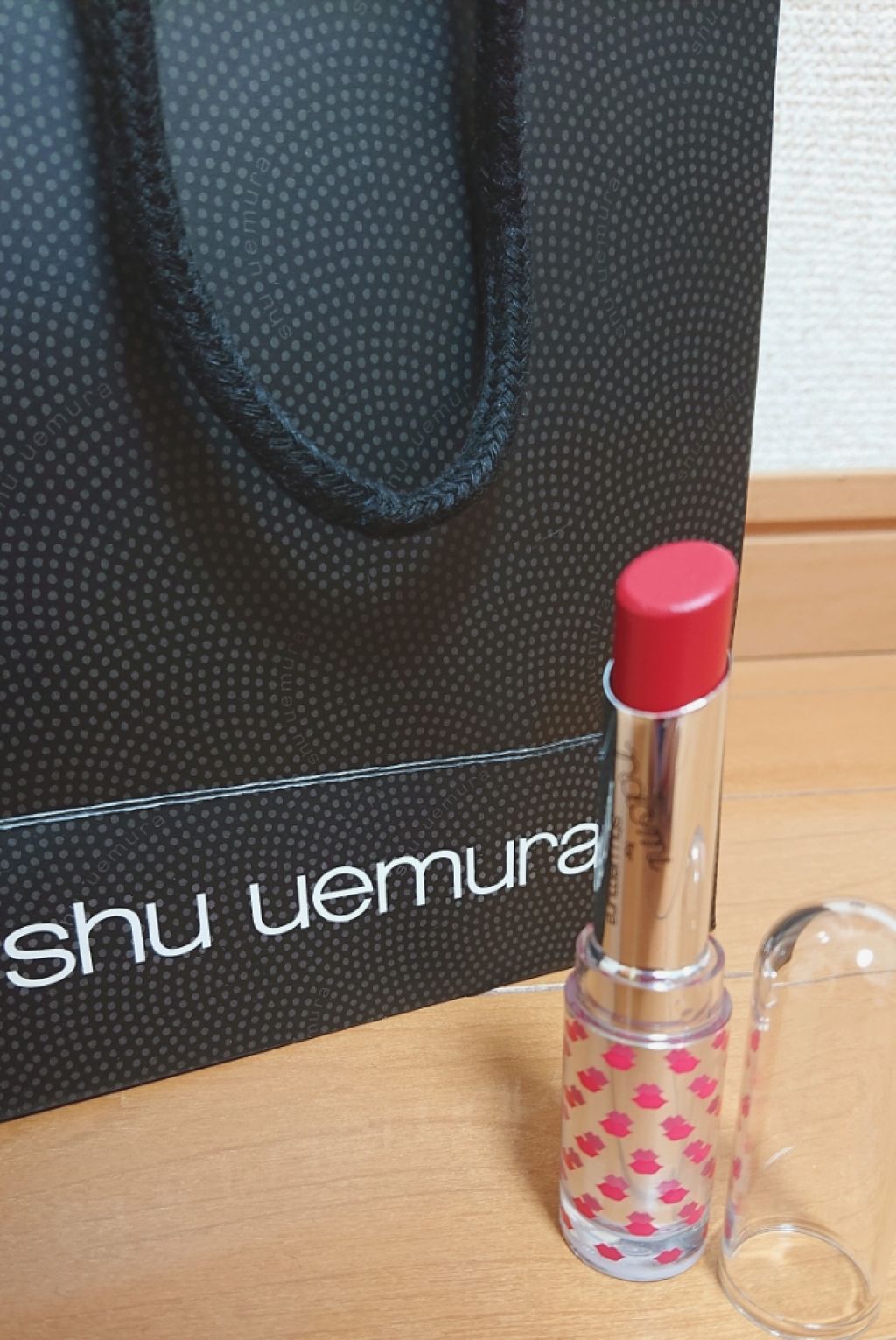 ルージュ アンリミテッド/shu uemura/口紅を使ったクチコミ(1枚目)