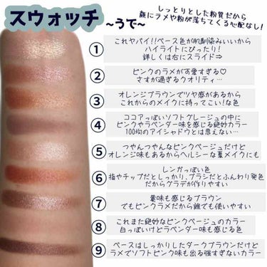 UR GLAM　BLOOMING EYE COLOR PALETTE/U R GLAM/パウダーアイシャドウを使ったクチコミ（3枚目）