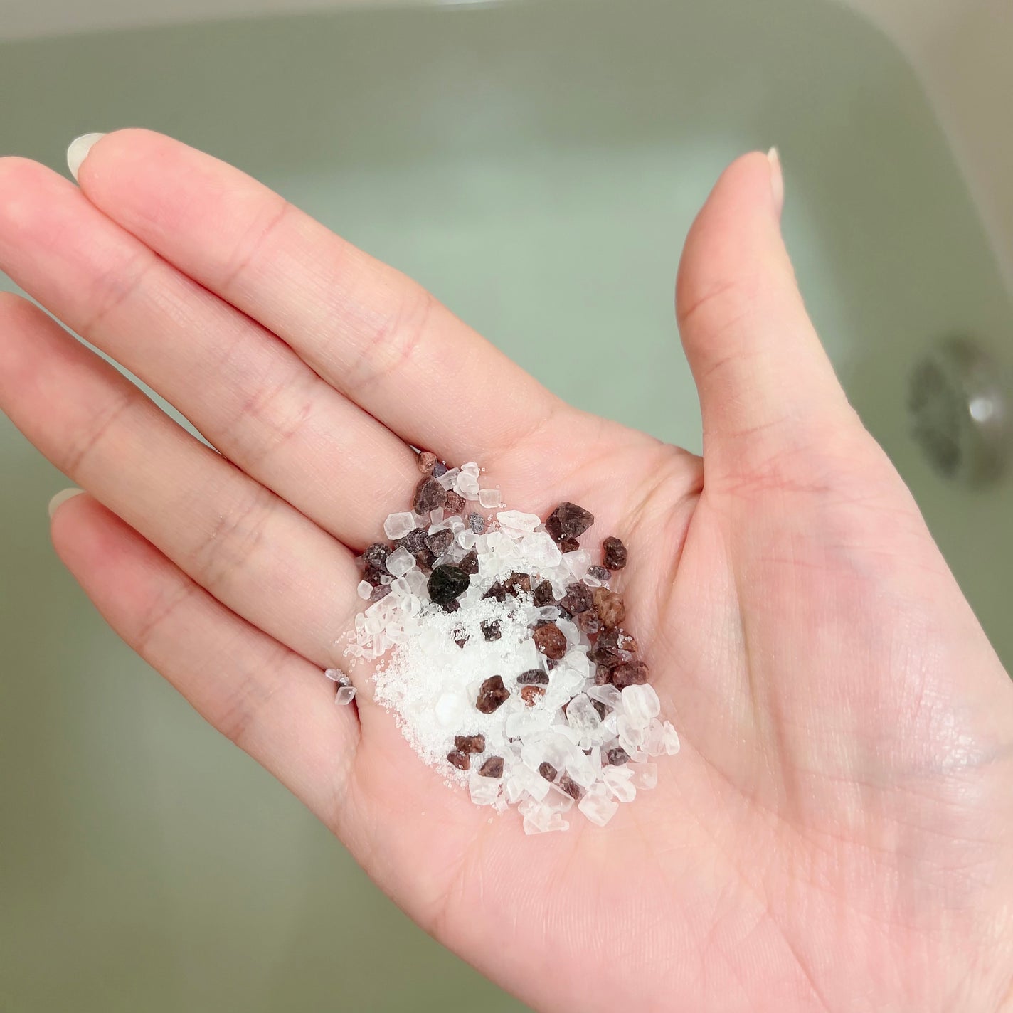 ゲルマ塩風呂/リラク泉/無機塩系入浴剤を使ったクチコミ(3枚目)