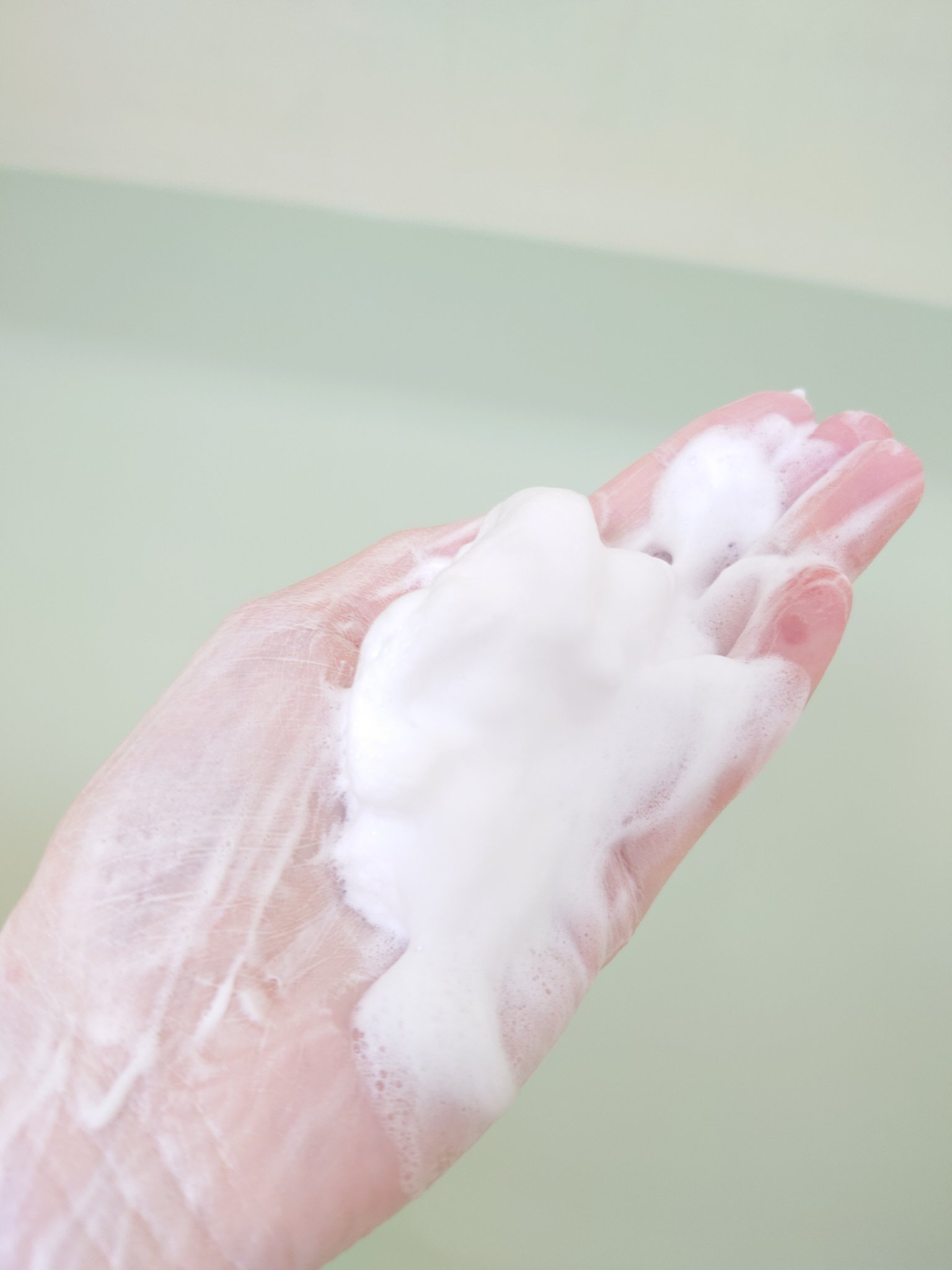 クリーミー クリアフォーム/cresc. by ASTALIFT/洗顔フォームを使ったクチコミ（3枚目）