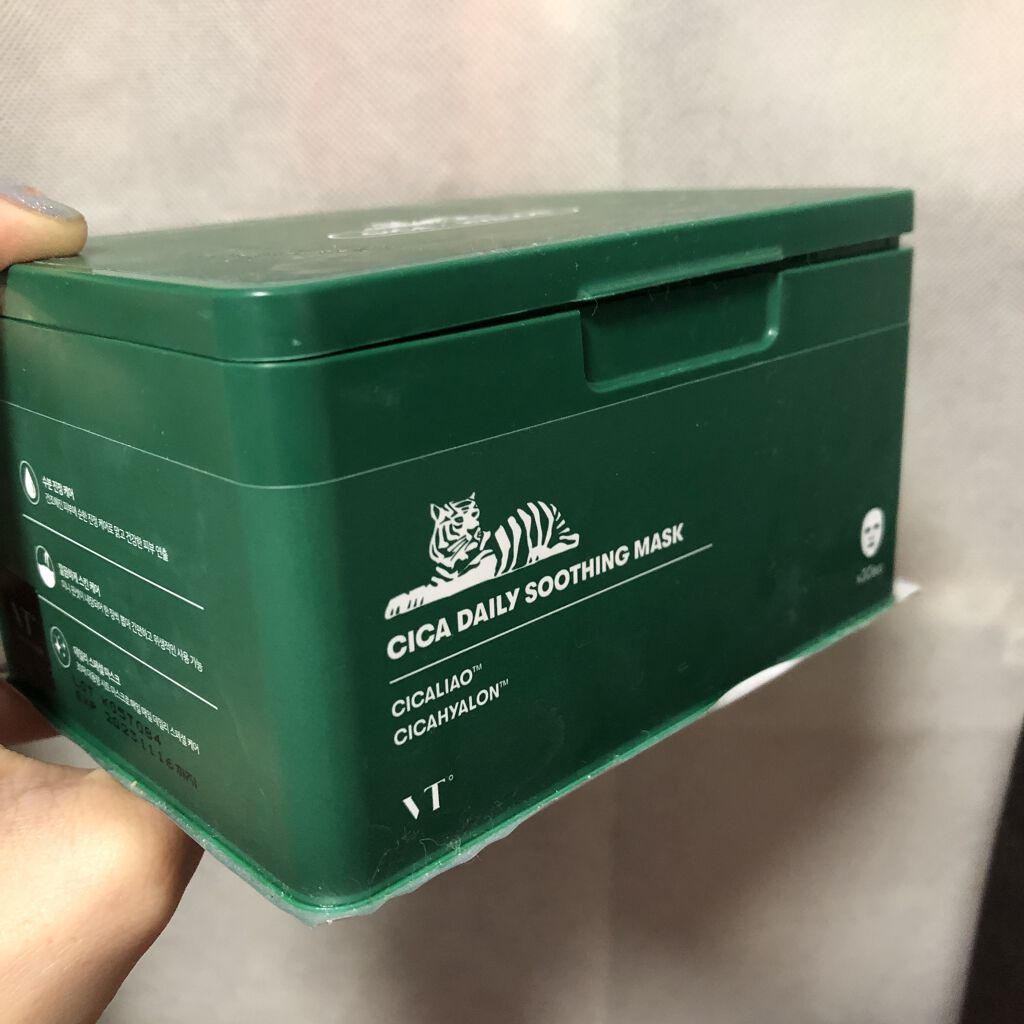 CICA デイリースージングマスク/VT/シートマスク・パックを使ったクチコミ（1枚目）