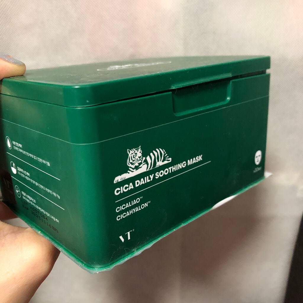 CICA デイリースージングマスク/VT/シートマスク・パックを使ったクチコミ(1枚目)