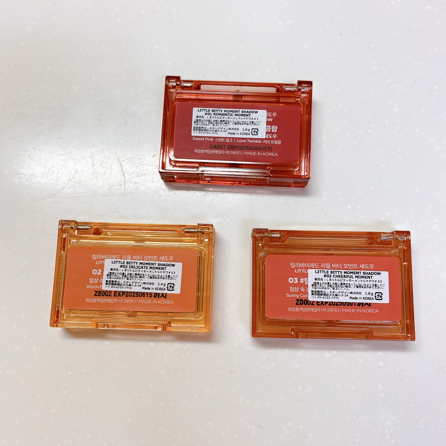 Little Bitty Moment Shadow/lilybyred/アイシャドウパレットを使ったクチコミ(3枚目)