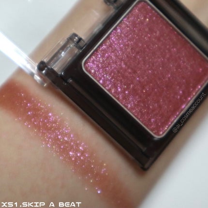 シアー グリッターアイズ/KiSS/単色アイシャドウを使ったクチコミ(10枚目)