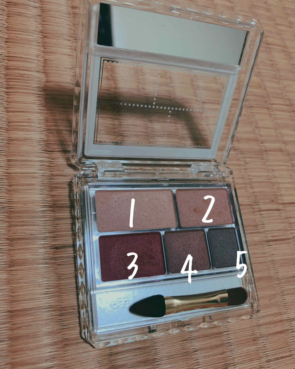 パーフェクトマルチアイズ/キャンメイク/アイシャドウパレットを使ったクチコミ（1枚目）