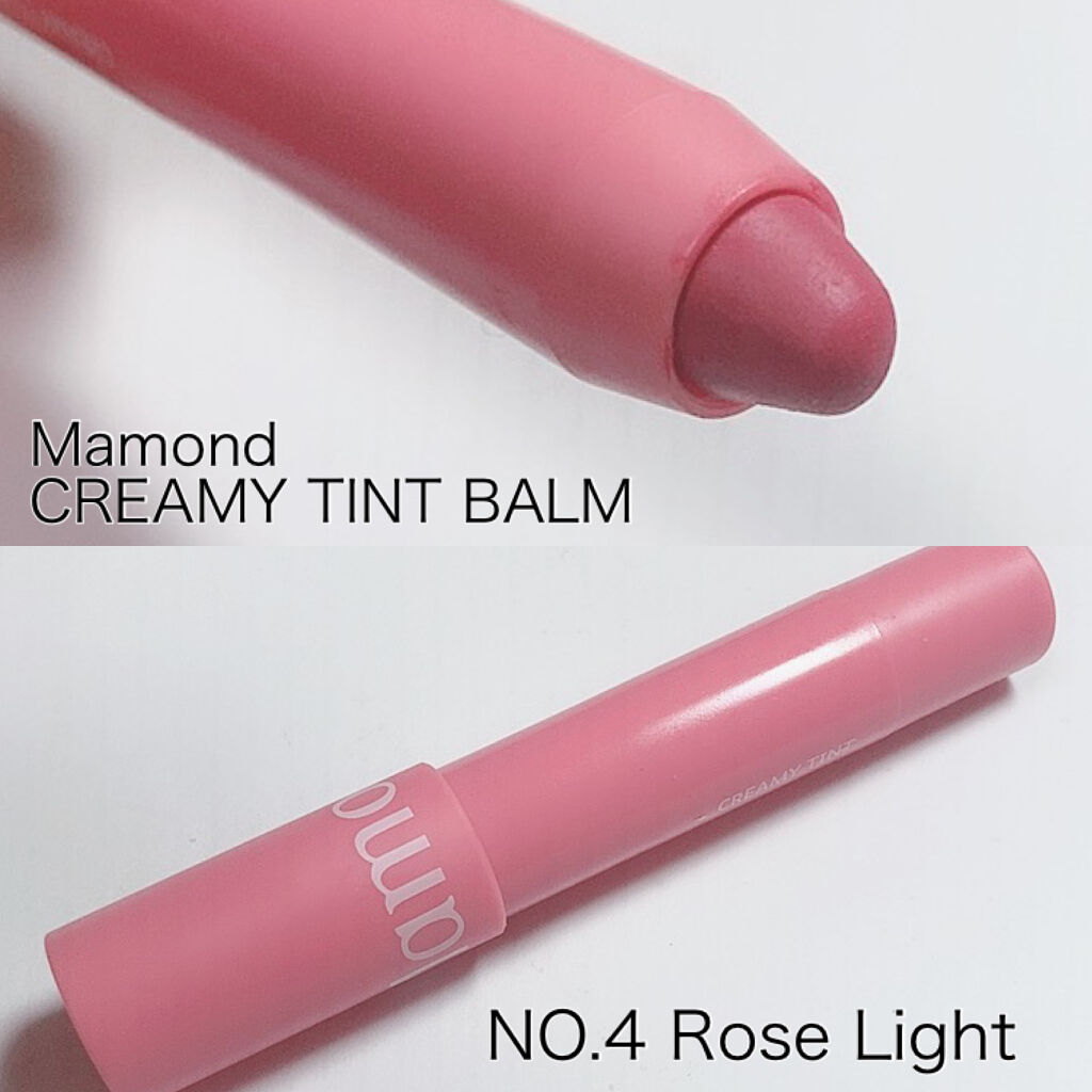クリーミーリップティント カラーバーム・インテンス/Mamonde/リップティントを使ったクチコミ（2枚目）