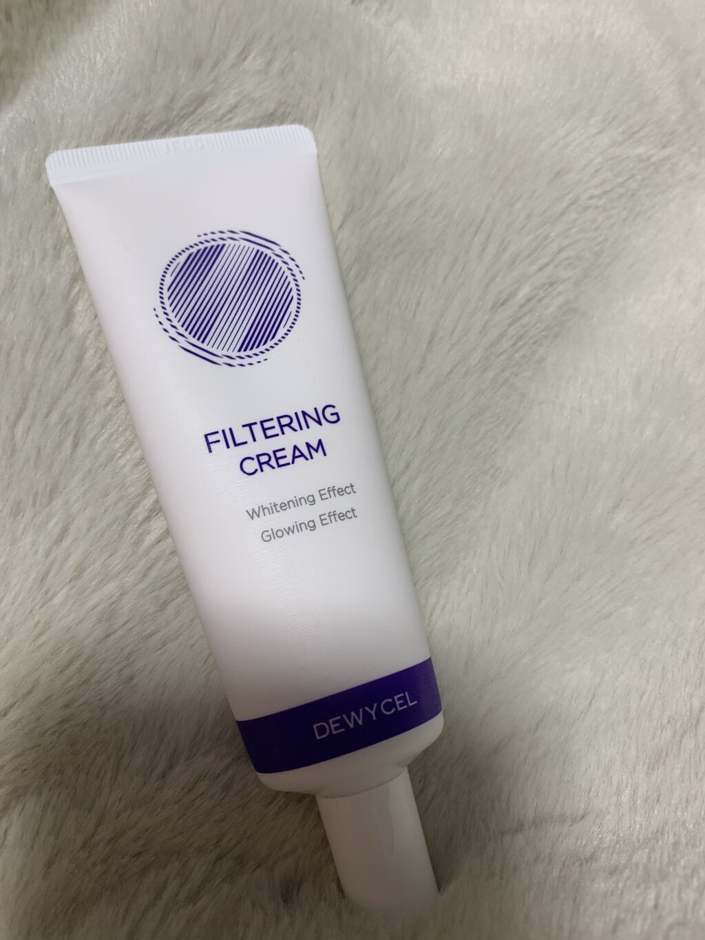 フィルタリングクリーム/DEWYCEL/日焼け止めクリームを使ったクチコミ（1枚目）