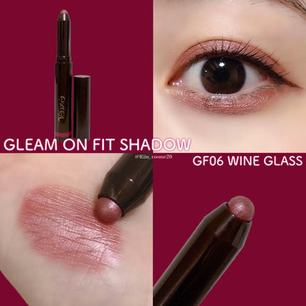 グリームオンフィットシャドウ/excel/スティックアイシャドウを使ったクチコミ(3枚目)