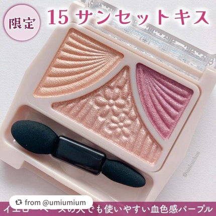 ジューシーピュアアイズ/キャンメイク/アイシャドウパレットを使ったクチコミ(3枚目)