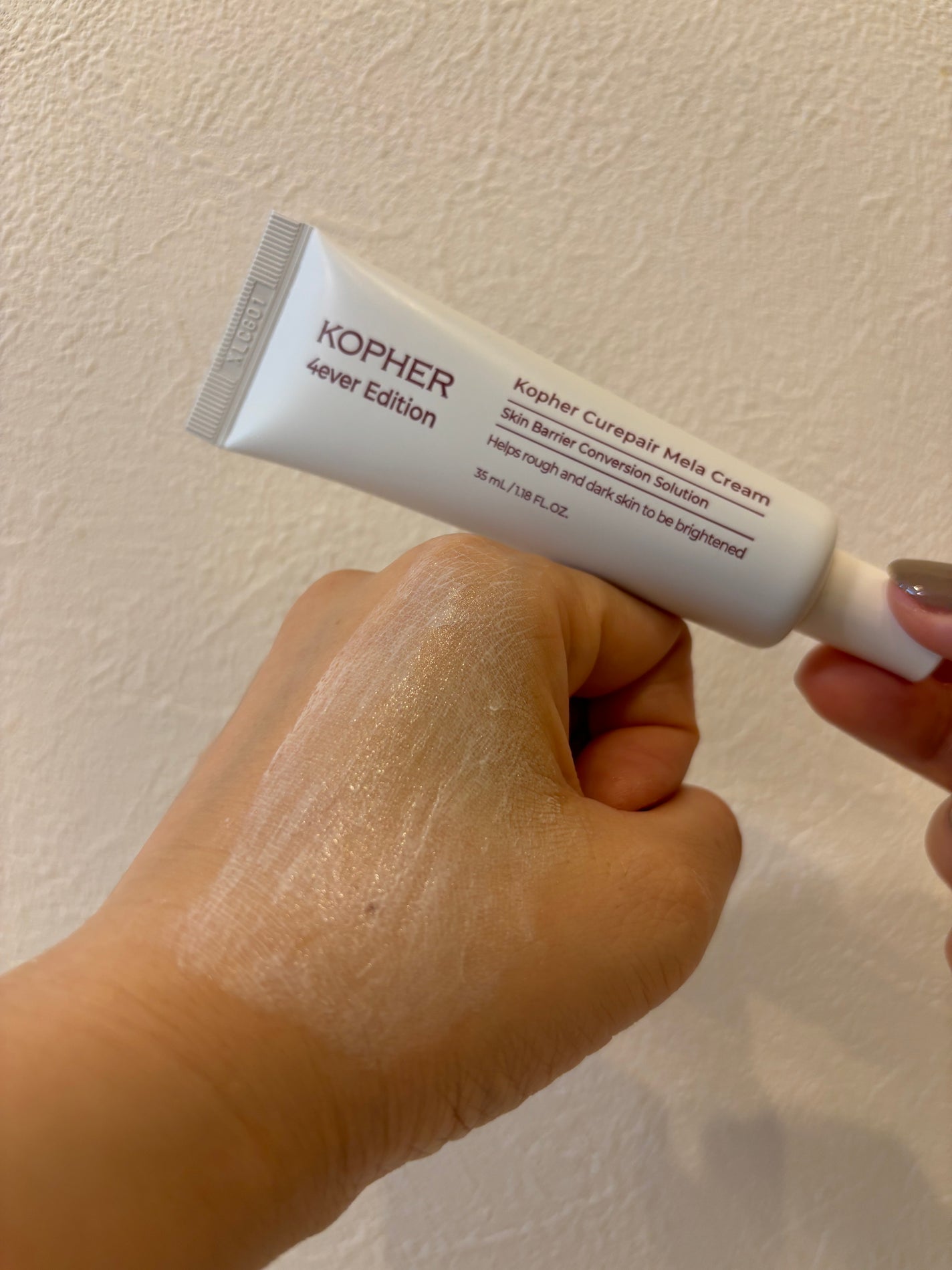 CUREPAIR MELA CREAM /KOPHER/フェイスクリームを使ったクチコミ(4枚目)