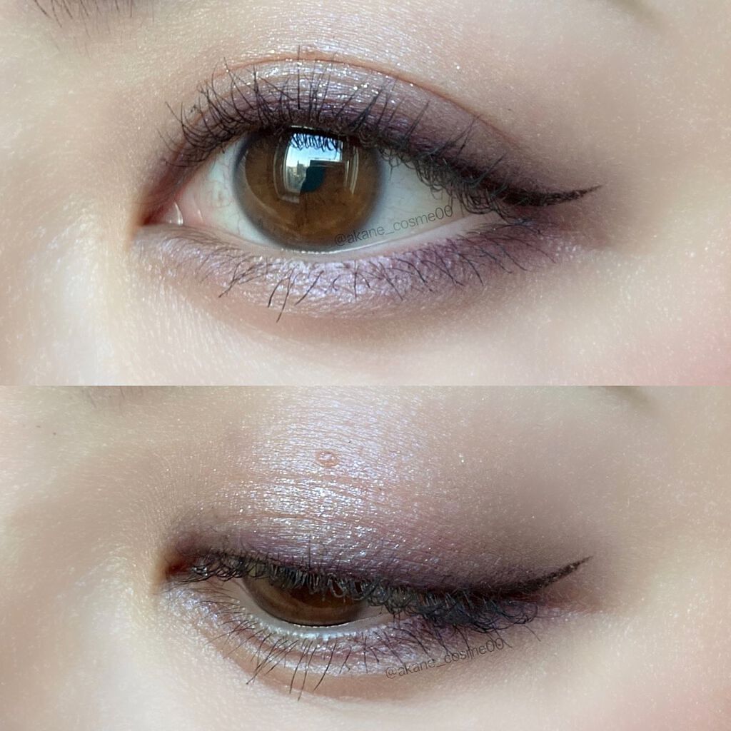 プレスド アイシャドー（レフィル） P クールライラック 718/shu uemura/単色アイシャドウを使ったクチコミ（3枚目）