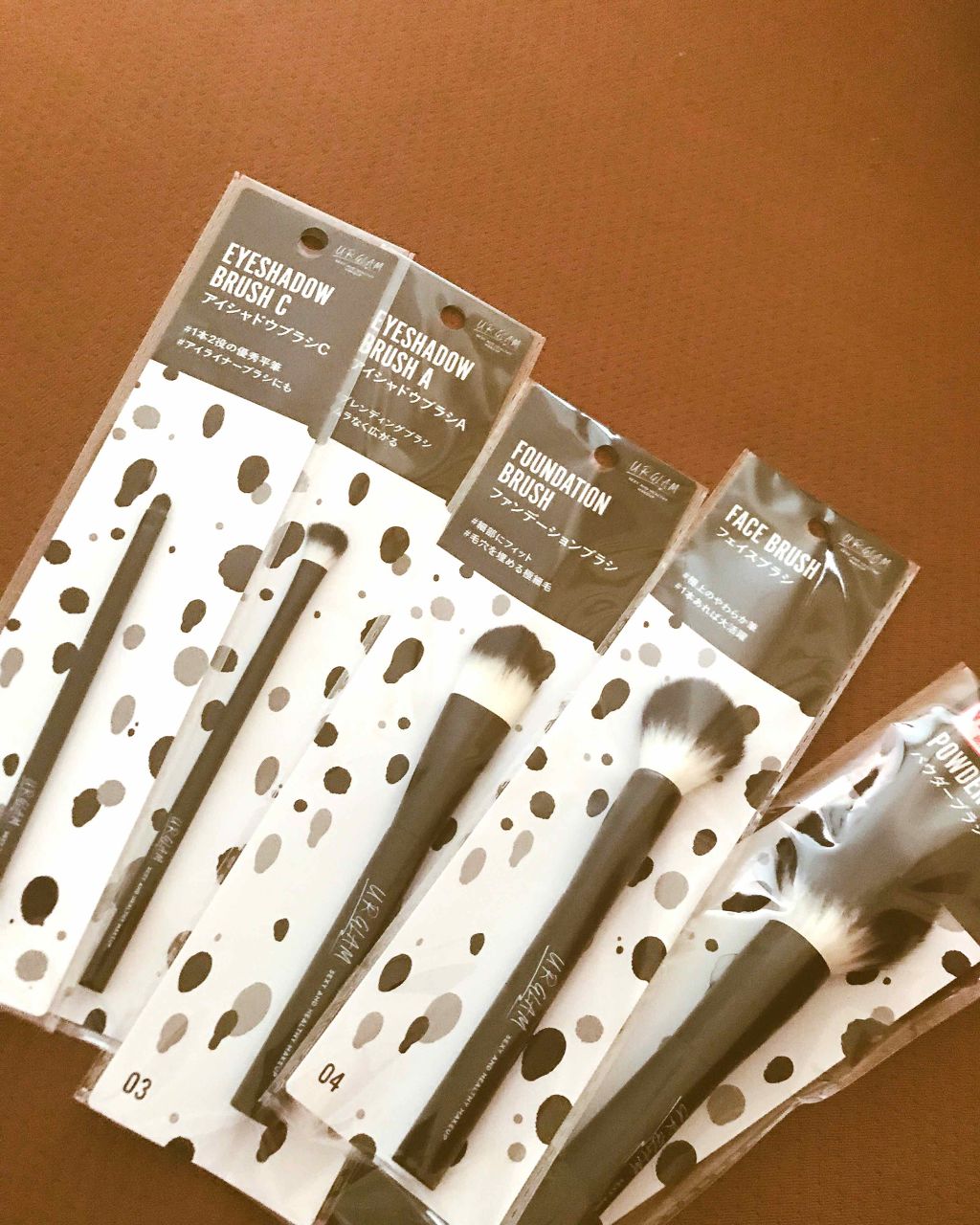 UR GLAM　FACE BRUSH/U R GLAM/メイクブラシを使ったクチコミ（1枚目）