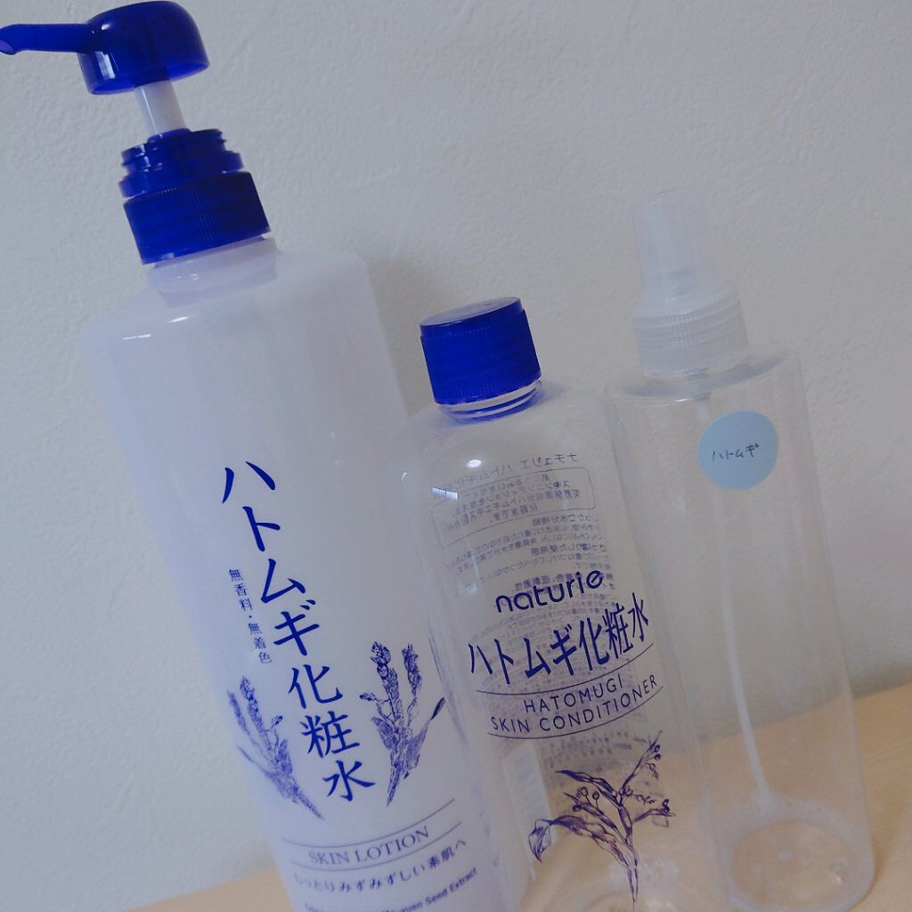 ハトムギ化粧水(ナチュリエ スキンコンディショナー R )/ナチュリエ/化粧水を使ったクチコミ（2枚目）