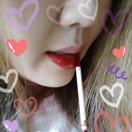 ジューシーリップティント/キャンメイク/口紅を使ったクチコミ(1枚目)