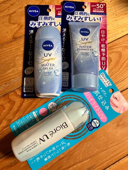 ビオレUV アクアリッチ アクアハイライトローション(水層ハイライトUV)/ビオレ/日焼け止めローションを使ったクチコミ(1枚目)