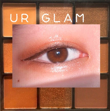 UR GLAM BLOOMING EYE COLOR PALETTE/U R GLAM/アイシャドウパレットを使ったクチコミ(1枚目)