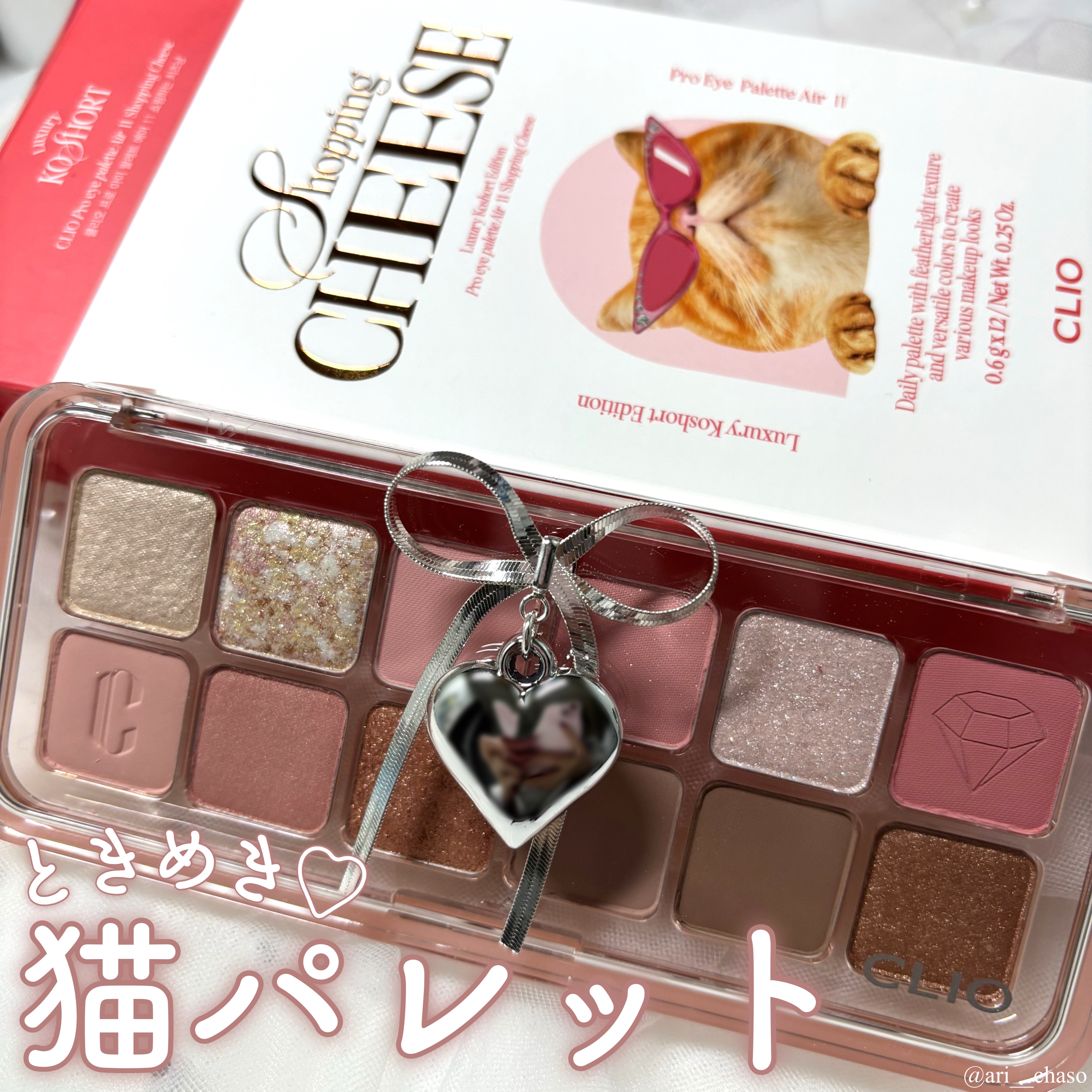 プロ アイ パレット エアー/CLIO/アイシャドウパレットを使ったクチコミ（1枚目）