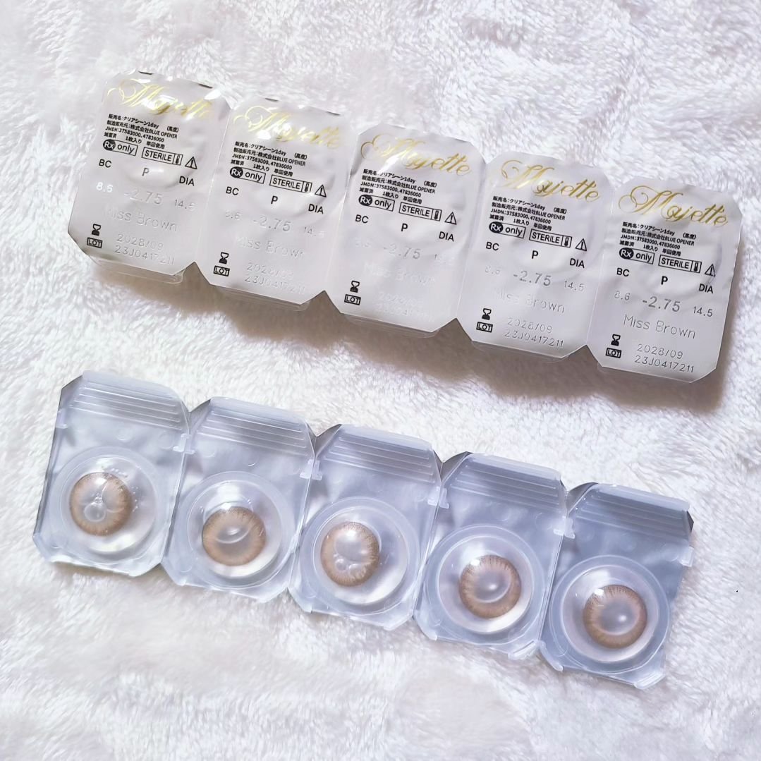 Majette 1day/Majette/ワンデー（１DAY）カラコンを使ったクチコミ（3枚目）