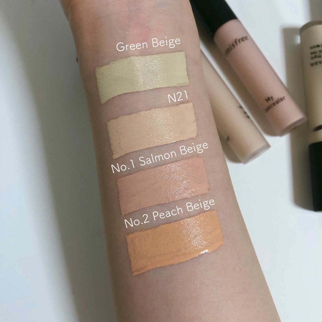 マイコンシーラー ワイド カバー/innisfree/リキッドコンシーラーを使ったクチコミ（2枚目）