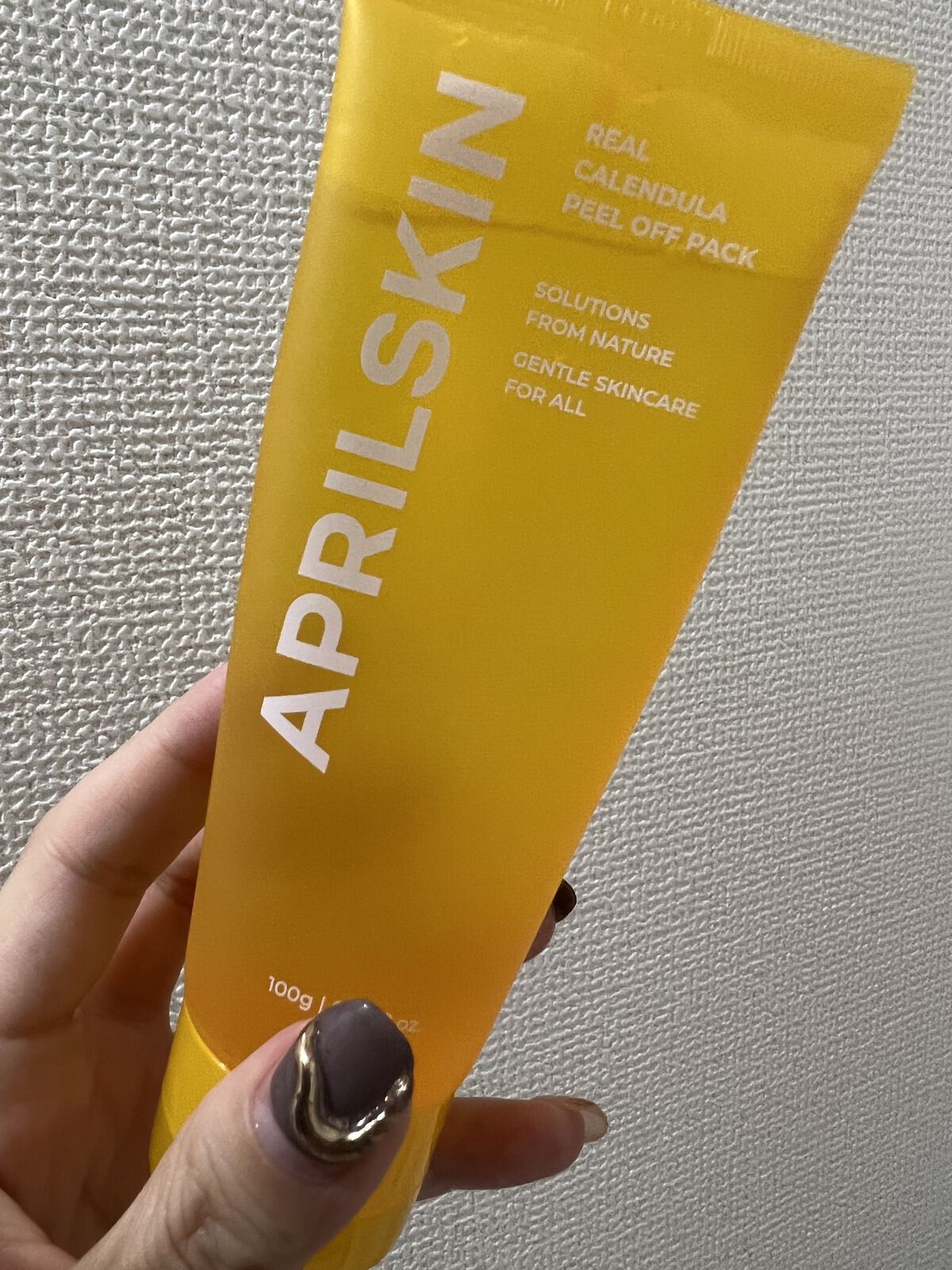 リアルカレンデュラピールオフパック/APRILSKIN/ピーリングを使ったクチコミ（1枚目）