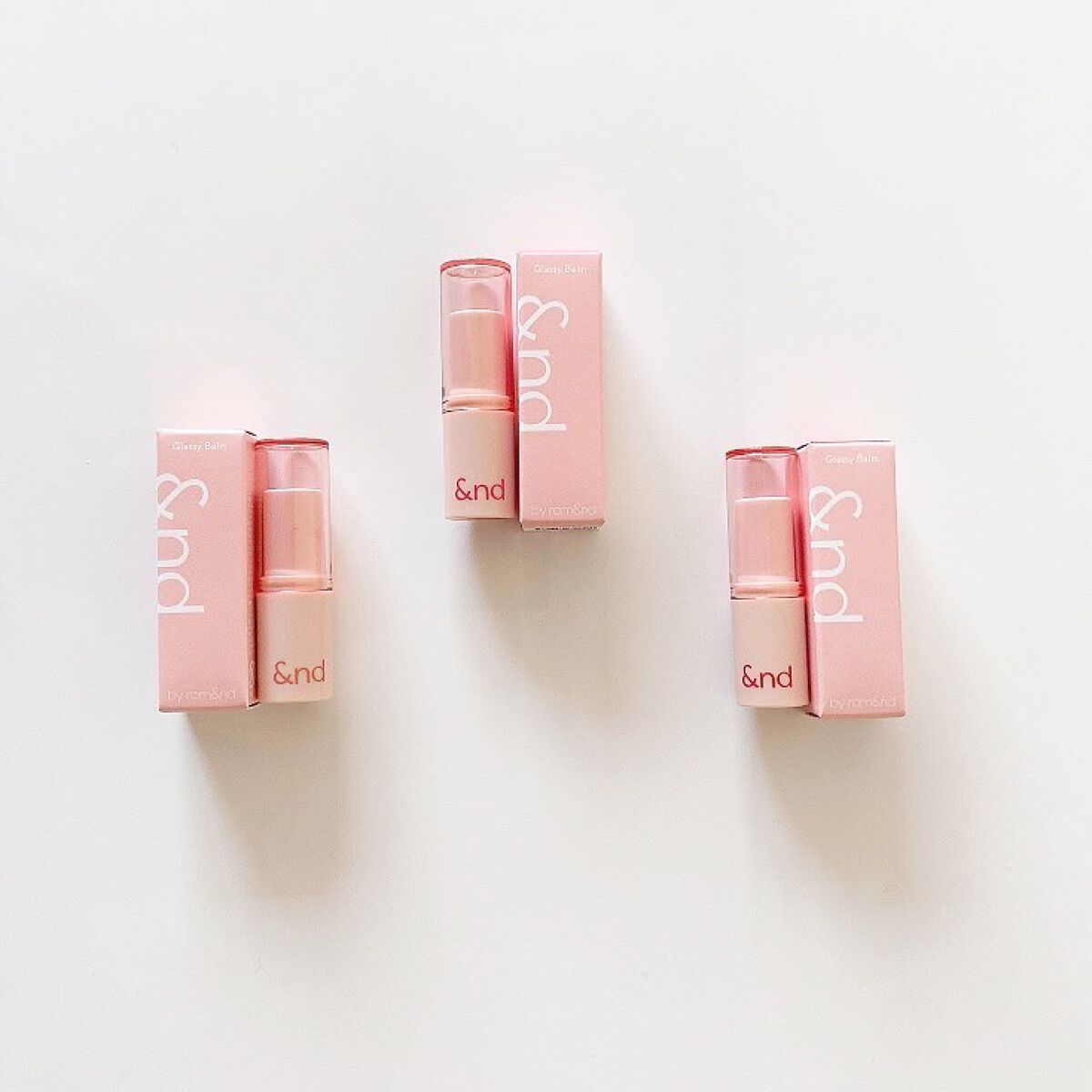 アンドバイロムアンド グラッシーバーム/&nd by rom&nd/口紅を使ったクチコミ(3枚目)