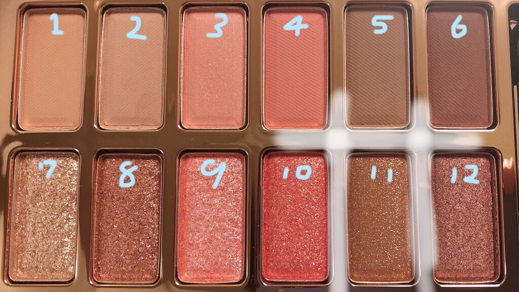 バレンタインボックス3ローズモーメント/VAVI MELLO/アイシャドウパレットを使ったクチコミ（2枚目）