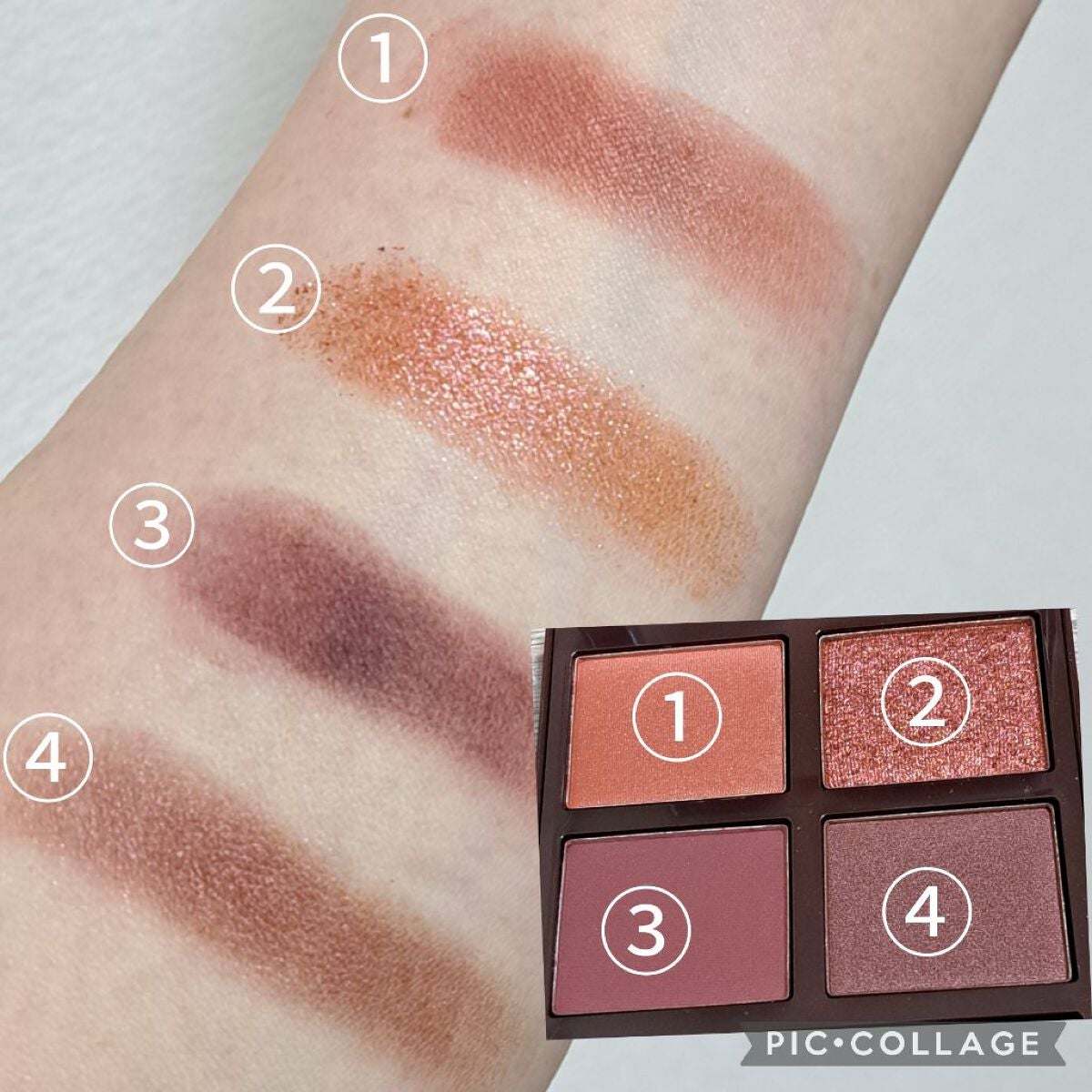アイ カラー クォード/TOM FORD BEAUTY/アイシャドウパレットを使ったクチコミ(3枚目)