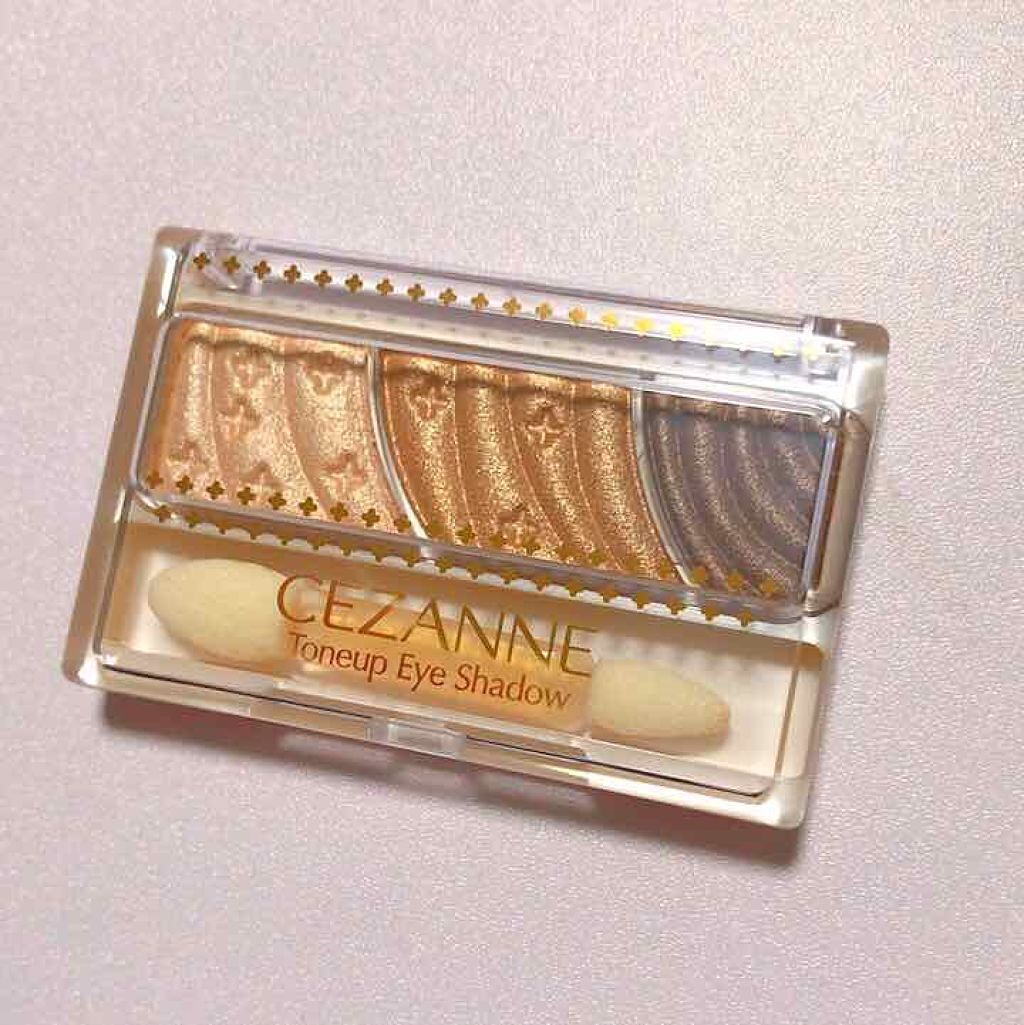 トーンアップアイシャドウ/CEZANNE/アイシャドウパレットを使ったクチコミ（1枚目）
