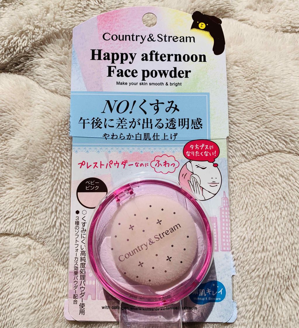 カントリー&ストリーム 午後もキレイパウダーのクチコミ「コンパクトで持ち運びやすい
お直しパウダーを探してたところ
お店でこちらを見かけました✨


.....」（1枚目）