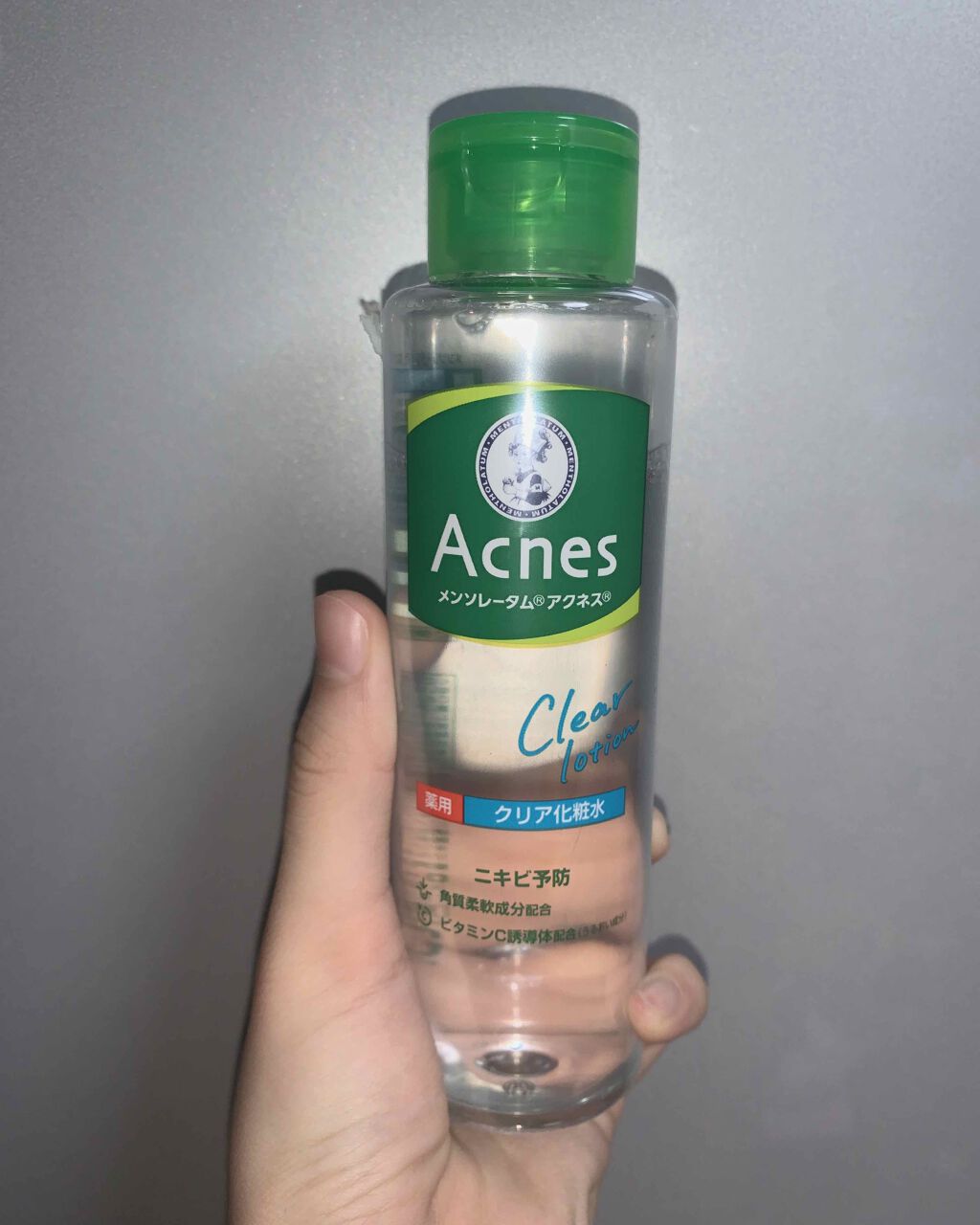 薬用クリア化粧水/メンソレータム アクネス/化粧水を使ったクチコミ（2枚目）