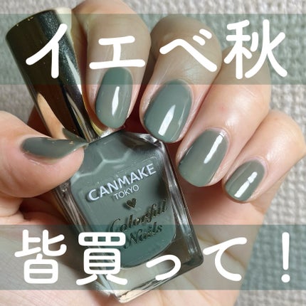 カラフルネイルズ/キャンメイク/マニキュアを使ったクチコミ(1枚目)