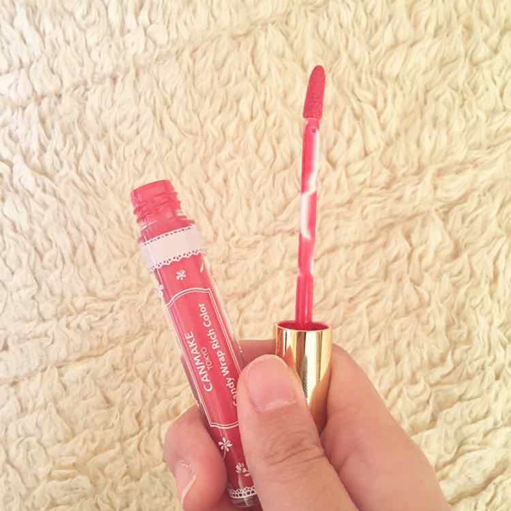 キャンディラップリッチカラー/キャンメイク/リップグロスを使ったクチコミ（2枚目）