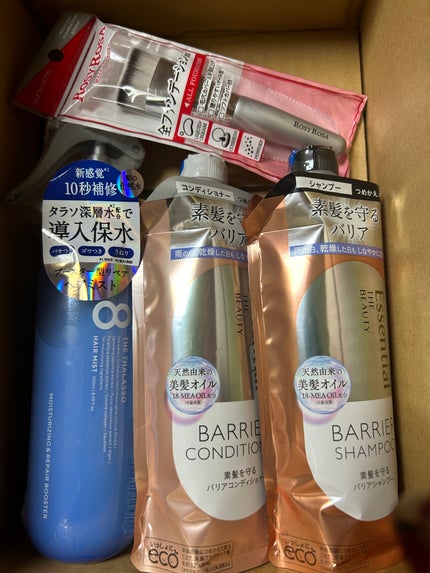 ザビューティ 髪のキメ美容素髪を守る バリアシャンプー/コンディショナー シャンプー詰め替え/エッセンシャル/シャンプー・コンディショナーの画像