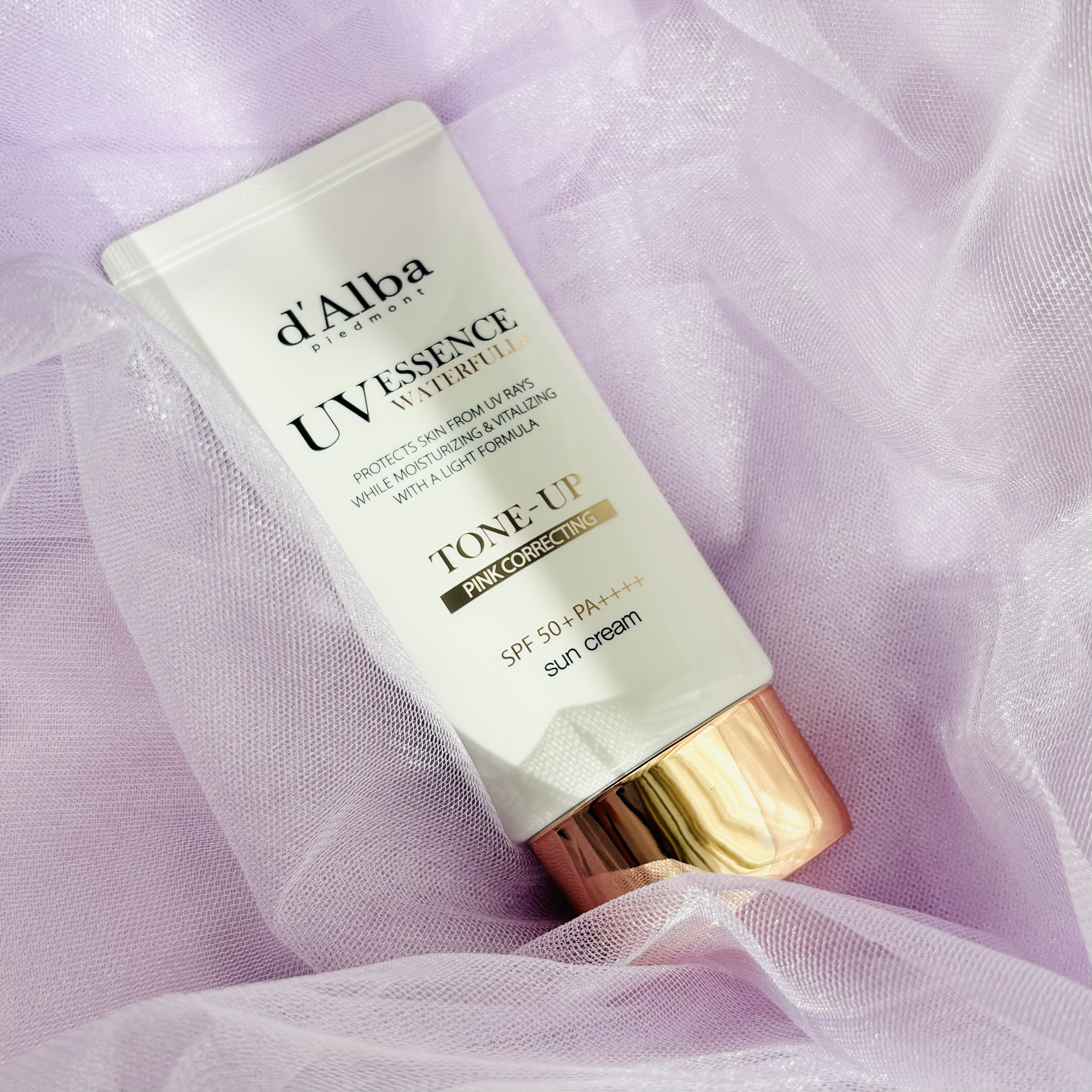 ウォータフルトーンアップサンクリーム/ダルバ/日焼け止めクリームを使ったクチコミ（1枚目）