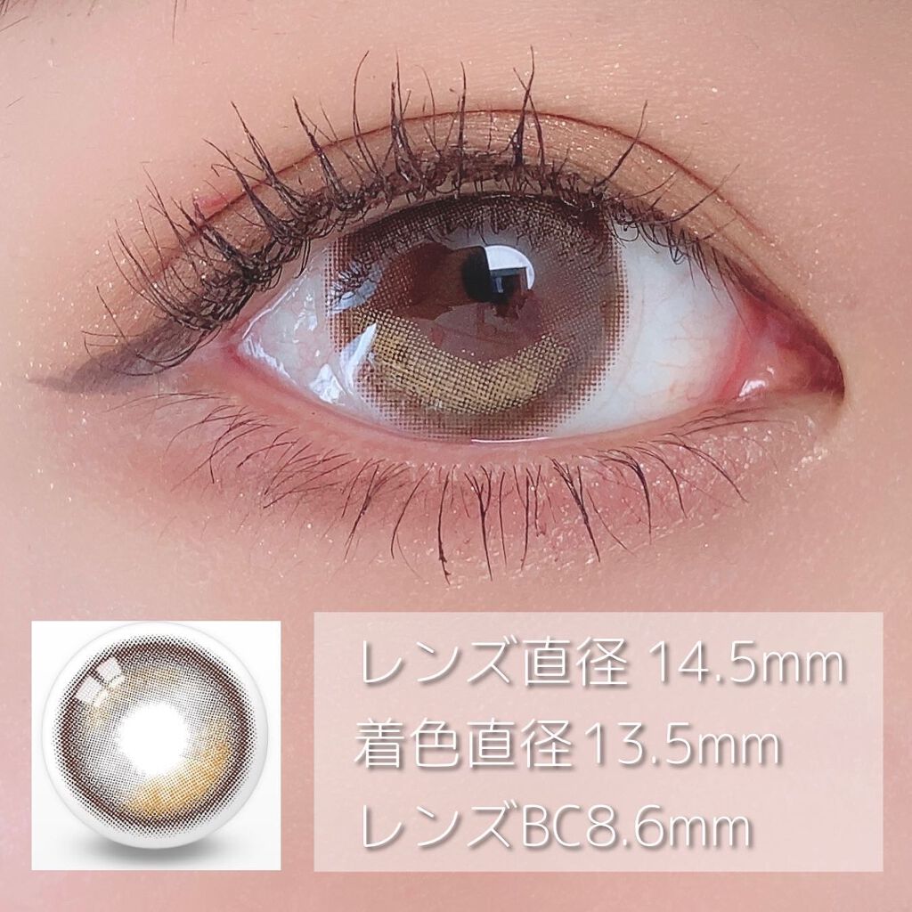 ORIANA EDGE+1DAY/蜜のレンズ/ワンデー(1DAY)カラコンを使ったクチコミ(2枚目)