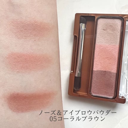 ノーズ&アイブロウパウダー/CEZANNE/パウダーアイブロウを使ったクチコミ(4枚目)