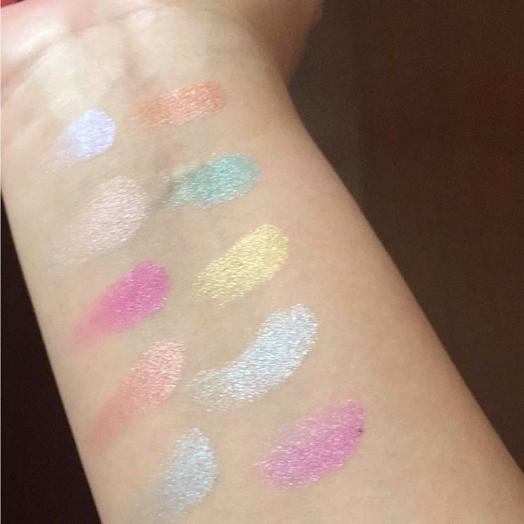 ラブ ユー ソー モッチ シャドウ パレット/NYX Professional Makeup/ジェル・クリームアイシャドウを使ったクチコミ(3枚目)