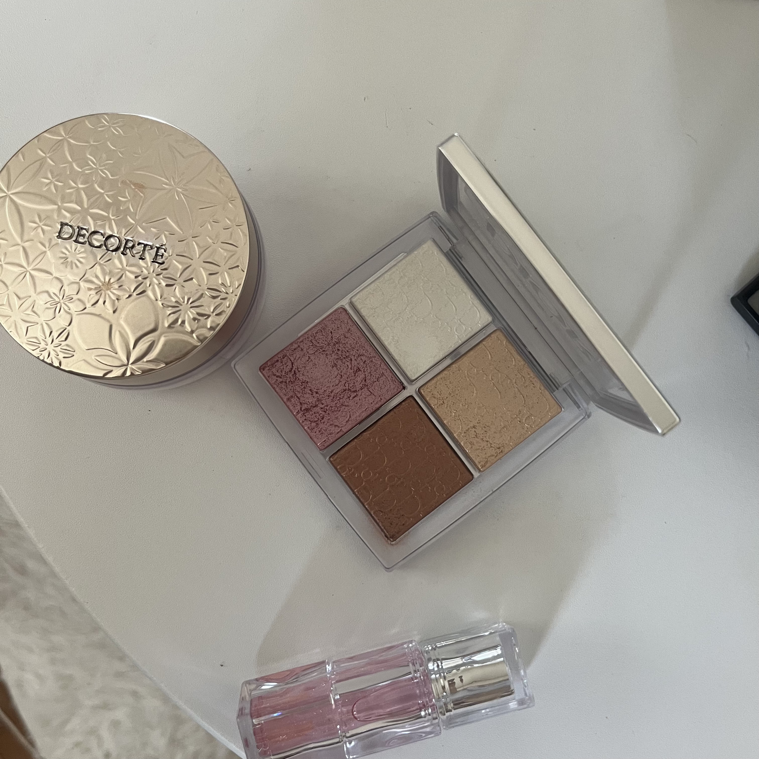 【旧】ディオール バックステージ フェイス グロウ パレット/Dior/ハイライトを使ったクチコミ（1枚目）