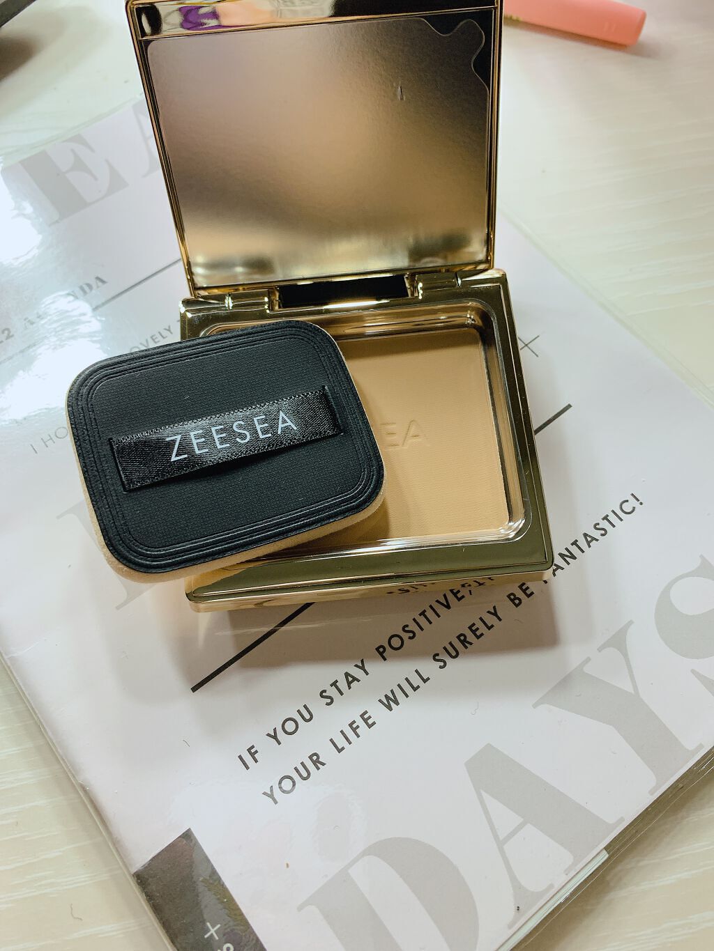 メタバースピンクシリーズ アストロダスト サワヤカシルキーパウダーファンデーション/ZEESEA/パウダーファンデーションを使ったクチコミ(3枚目)