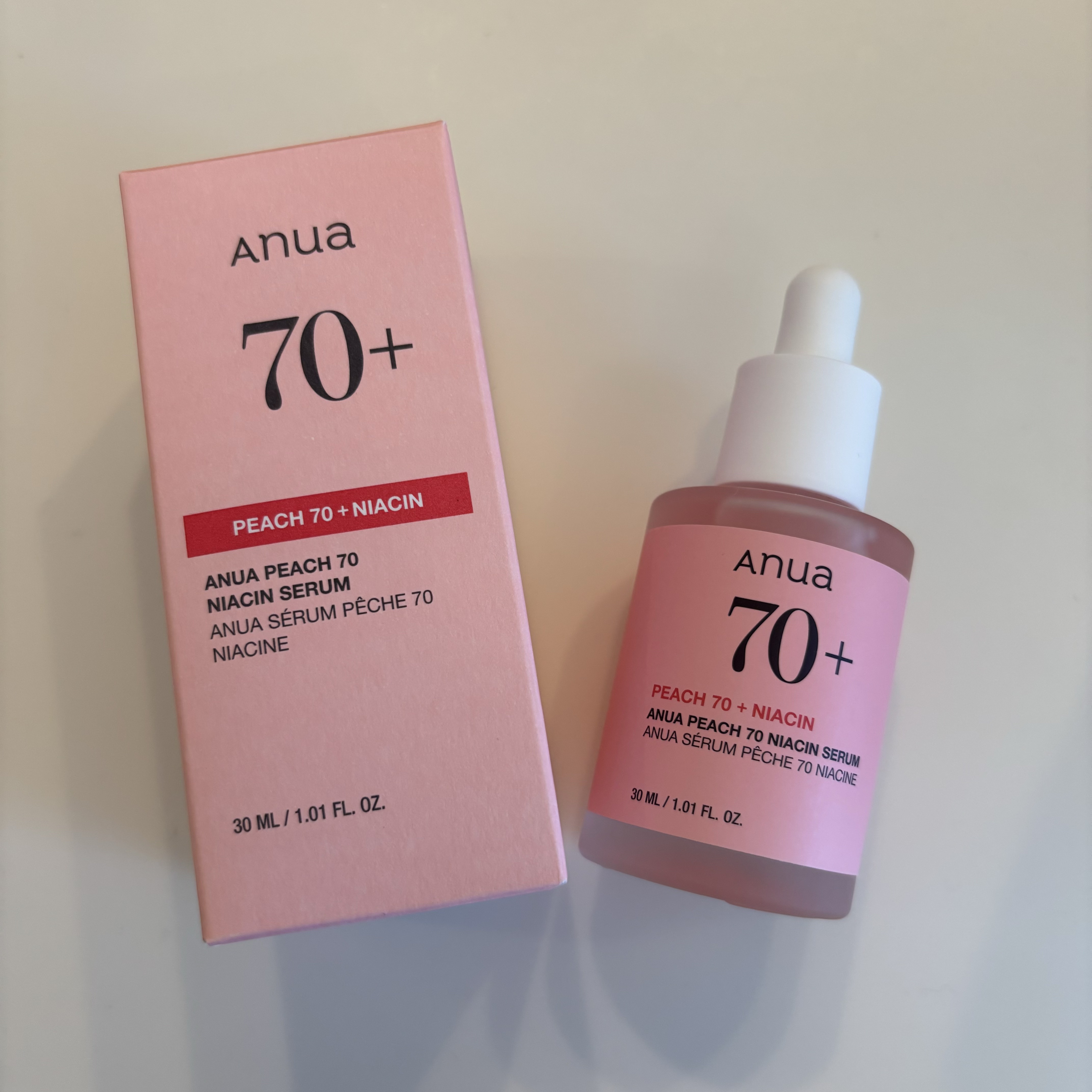 桃70%ナイアシンセラム/Anua/美容液を使ったクチコミ（1枚目）