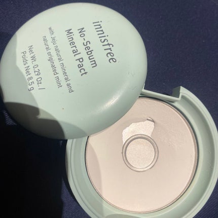 ノーセバム ミネラルパクト N/innisfree/プレストパウダーを使ったクチコミ(1枚目)