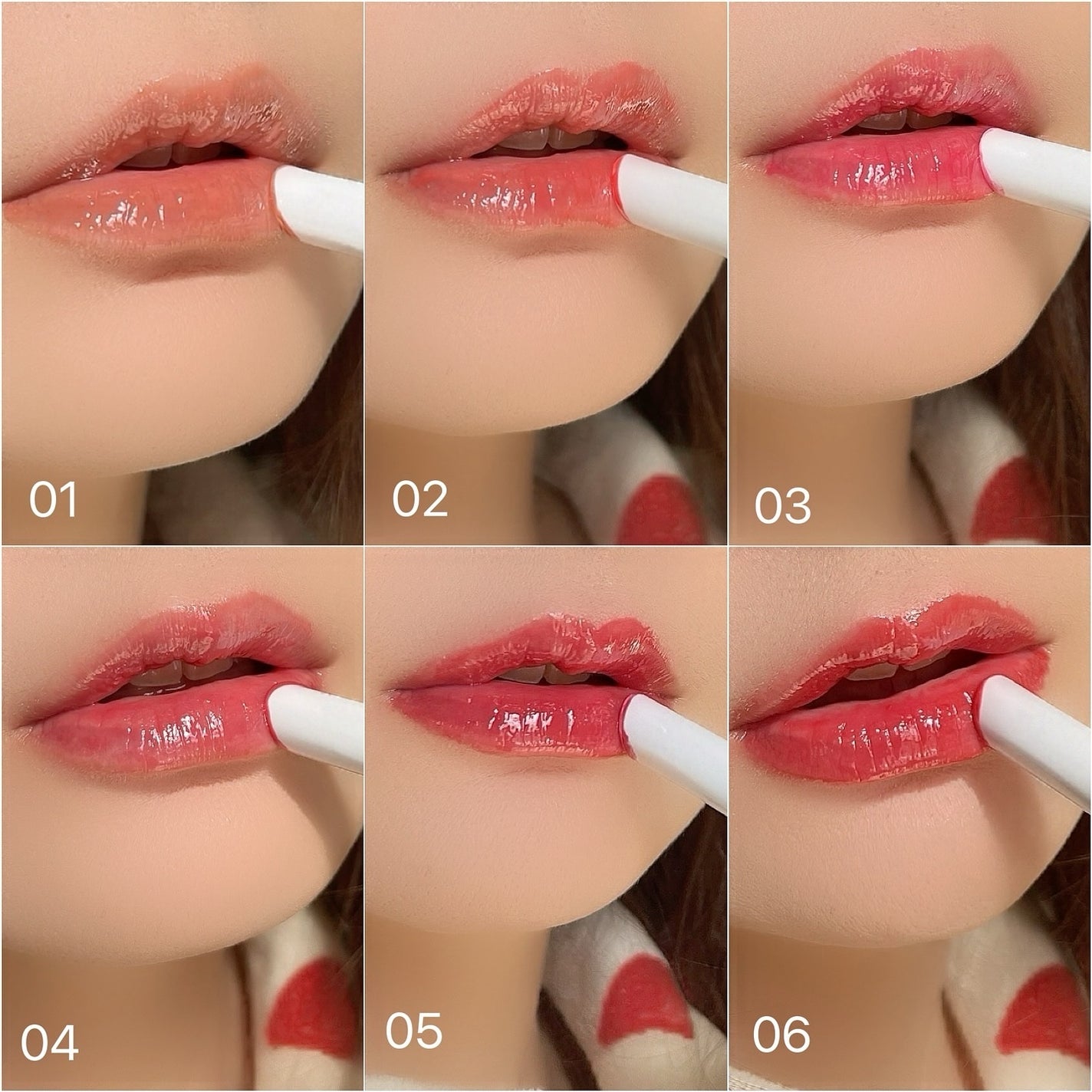 MELTING CHANGE PLUMPING BALM/keybo/口紅を使ったクチコミ(9枚目)