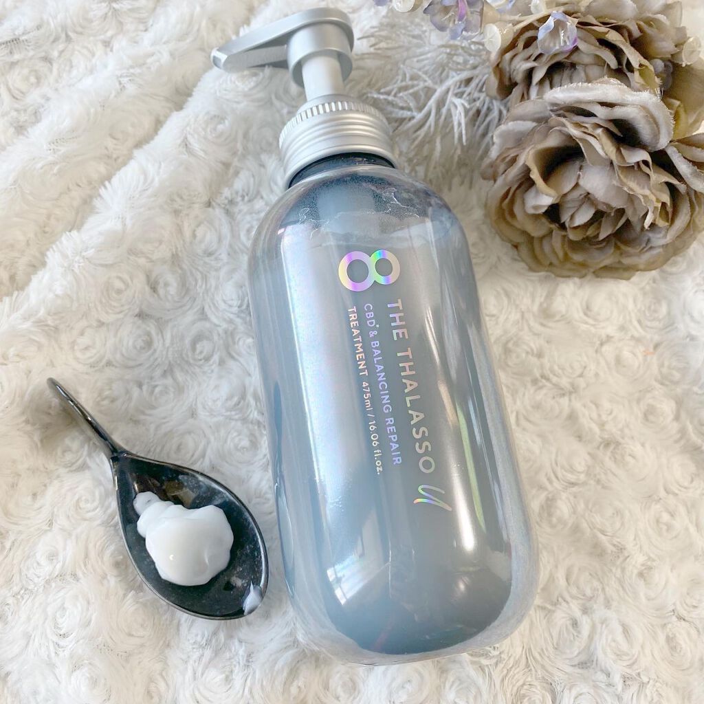 エイトザタラソ ユー CBD&リフレッシング クレンズ 美容液シャンプー/CBD&バランシング ダメージリペア 美容液ヘアトリートメント/エイトザタラソ/市販シャンプーを使ったクチコミ(5枚目)