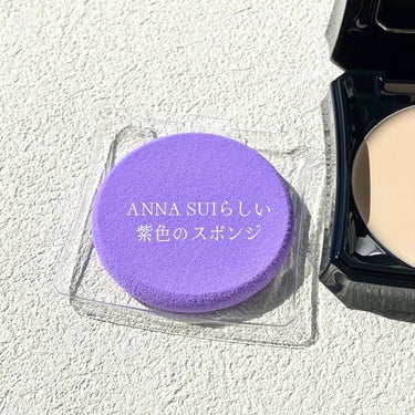 メイクアップ スポンジ/ANNA SUI/パウダーファンデーションを使ったクチコミ（3枚目）