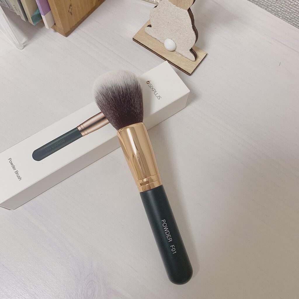 SIXPLUS 貴族のゴールドパウダーブラシ F01/SIXPLUS/メイクブラシを使ったクチコミ(1枚目)