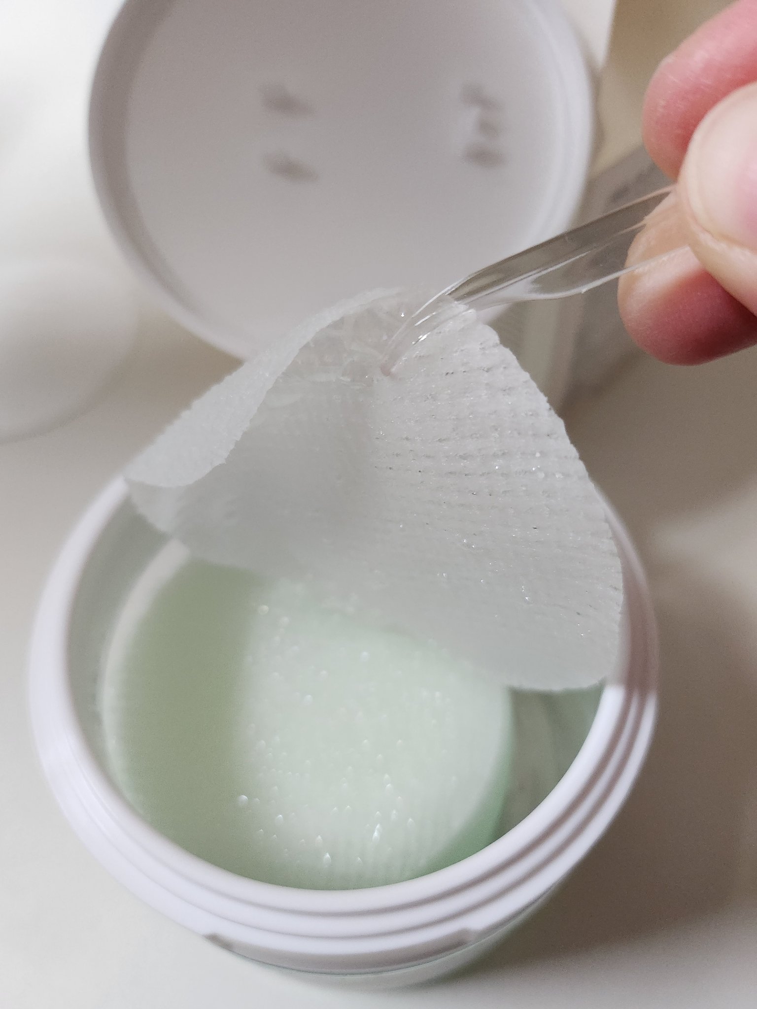 ダーマテカバイオームカーミングパッド/THE A'VVE/トナーパッドを使ったクチコミ（2枚目）