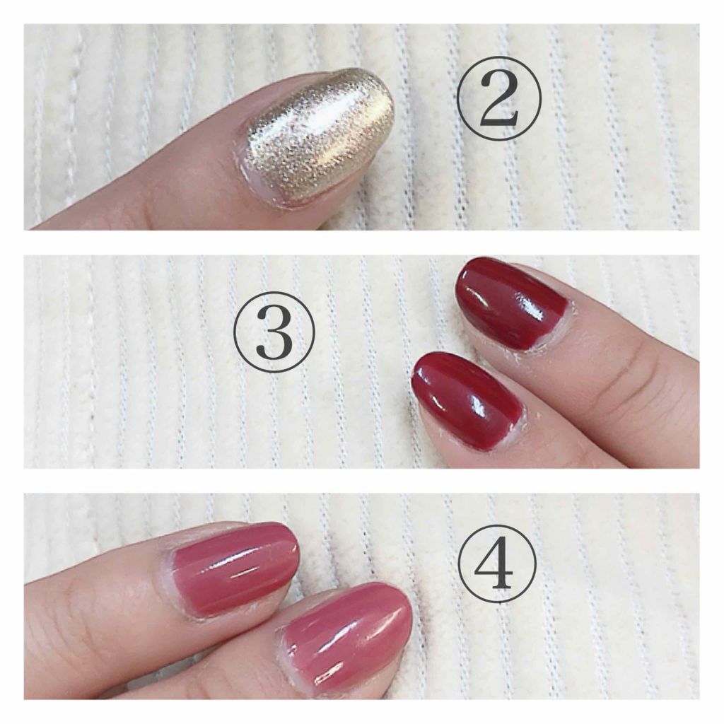 カラフルネイルズ/キャンメイク/マニキュアを使ったクチコミ（3枚目）