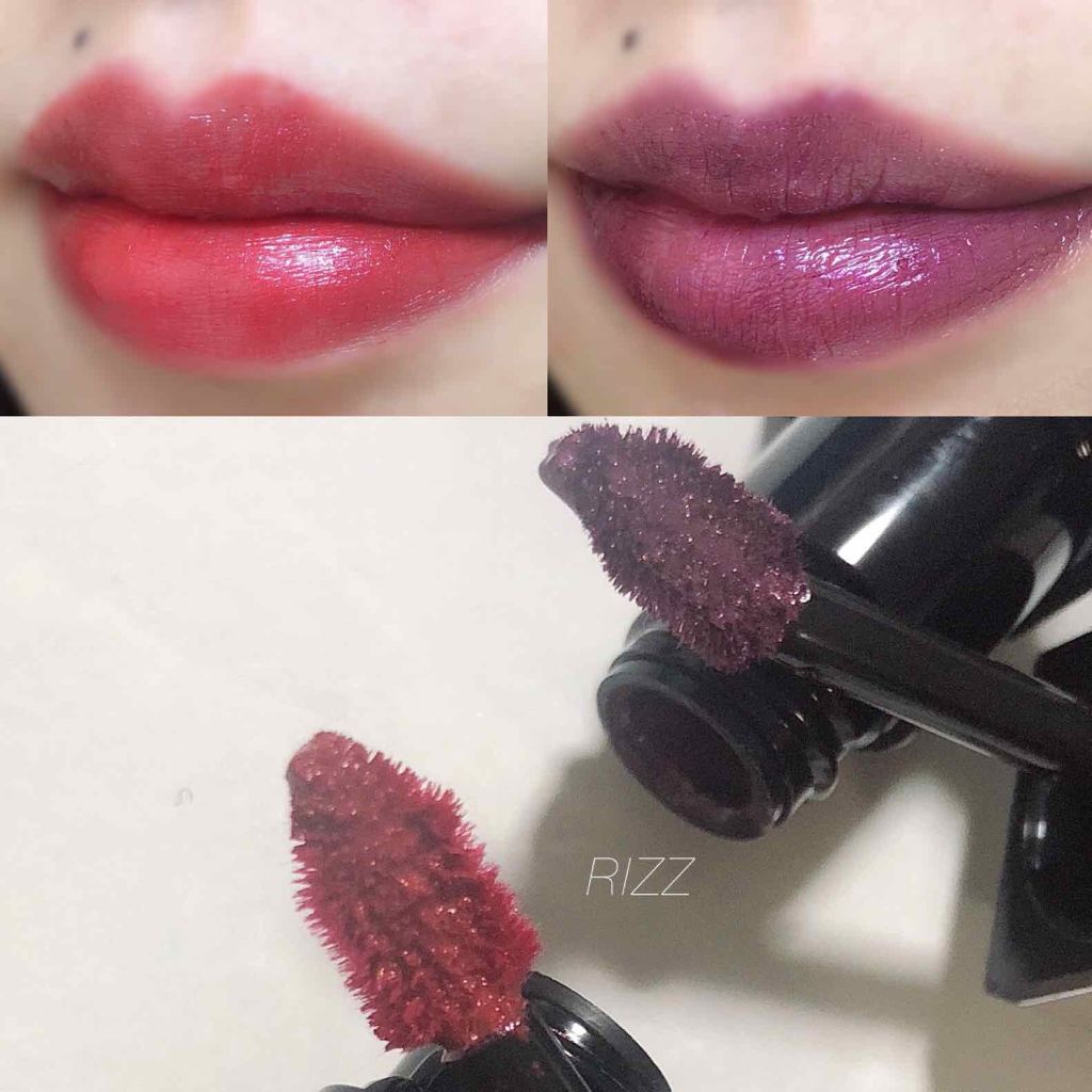 ルージュ ピュールクチュール ヴェルニ ザ ホログラフィックス/YVES SAINT LAURENT BEAUTE/口紅を使ったクチコミ（3枚目）